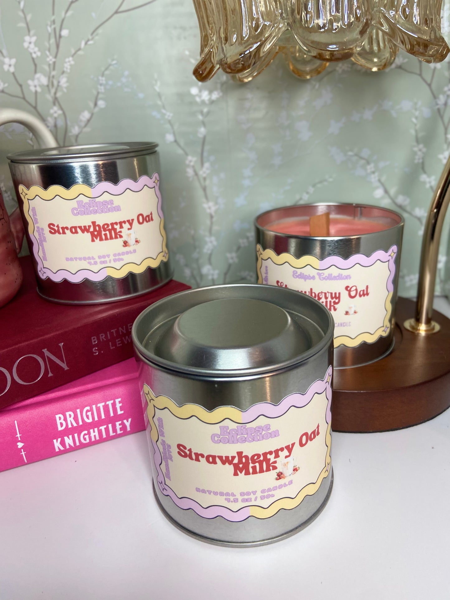Strawberry Oat Milk Candle