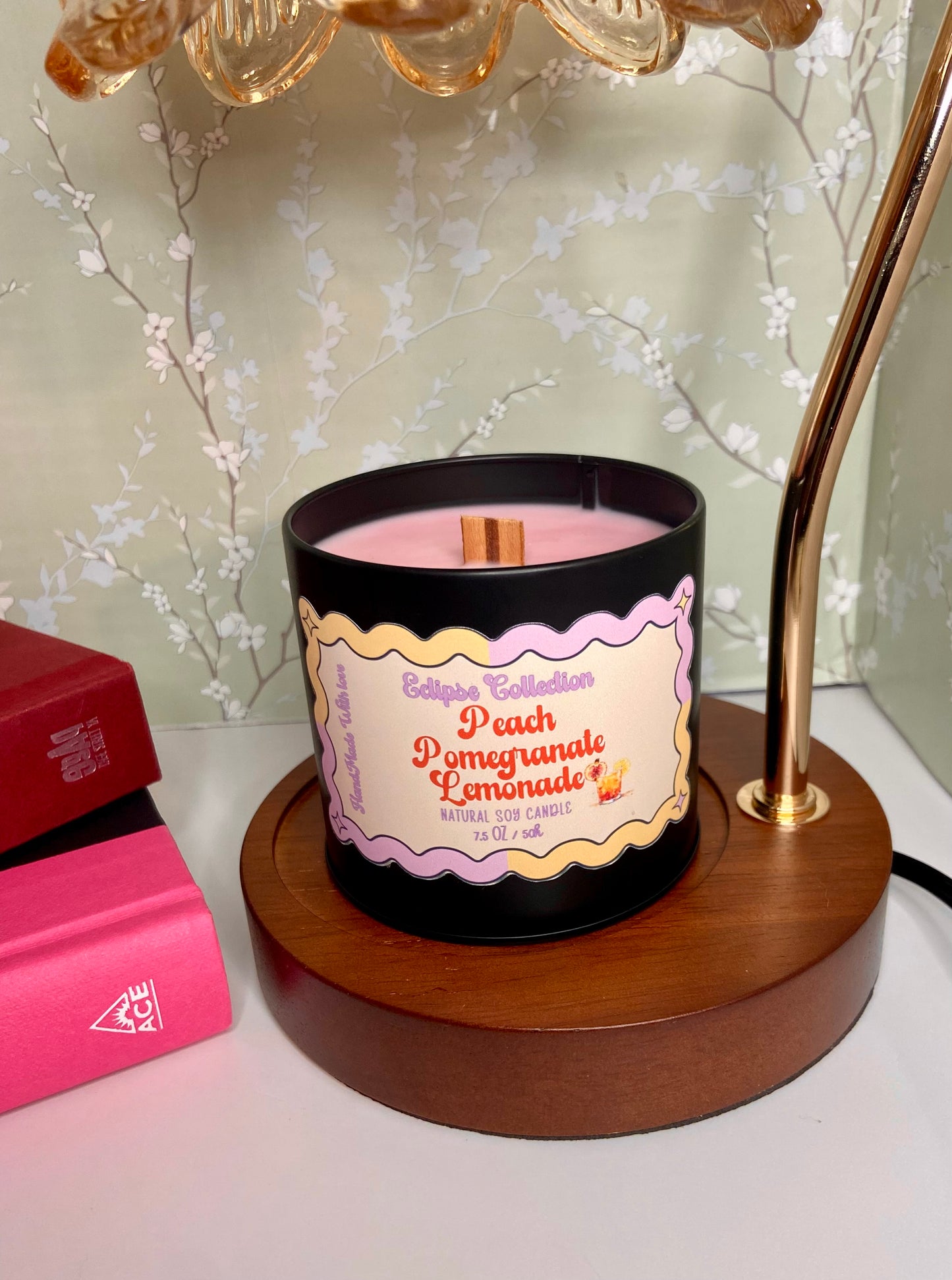 Peach Pomegranate Lemonade Candle