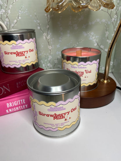 Strawberry Oat Milk Candle
