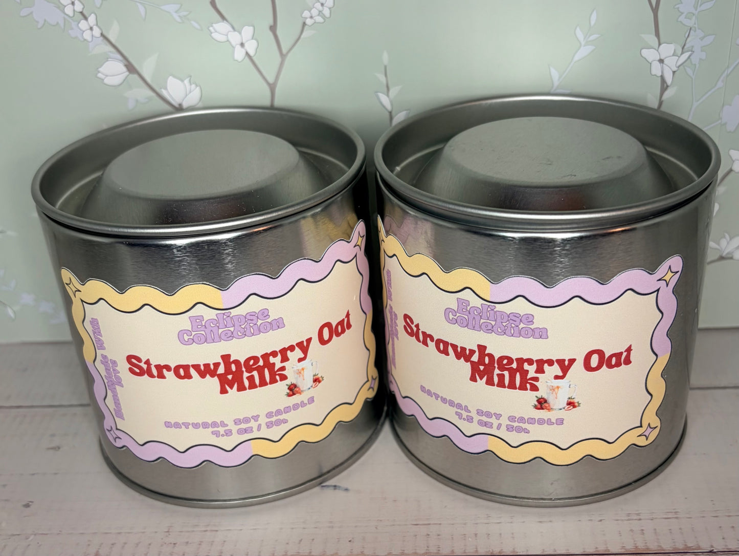 Strawberry Oat Milk Candle