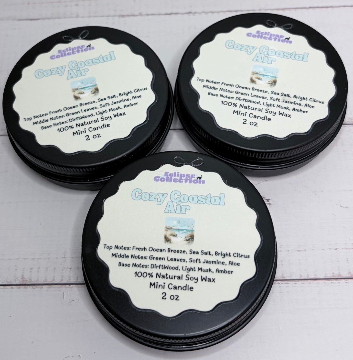 2oz Travel Candle Tins
